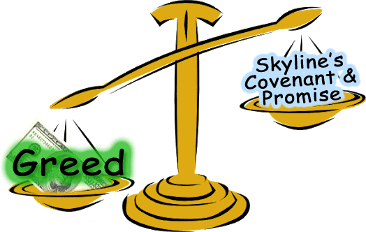 Scale of Greed